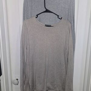 Chelsea & Theodore Beige Knit Top
